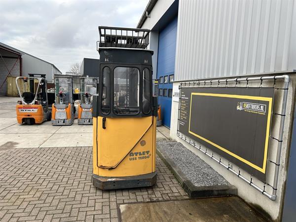 Grote foto vs 21535 reachtruck triplex atlet 5500mm vrieshuis uitvoering doe het zelf en verbouw hefwerktuigen