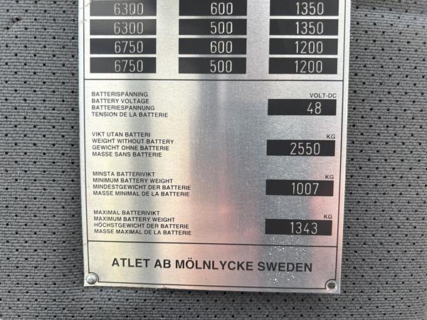 Grote foto vs 21535 reachtruck triplex atlet 5500mm vrieshuis uitvoering doe het zelf en verbouw hefwerktuigen