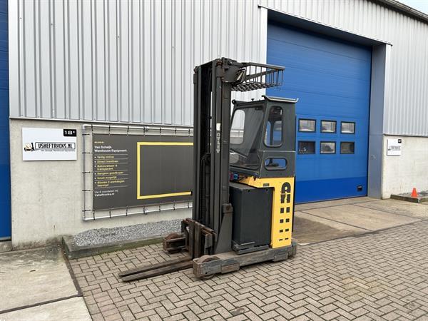 Grote foto vs 21535 reachtruck triplex atlet 5500mm vrieshuis uitvoering doe het zelf en verbouw hefwerktuigen