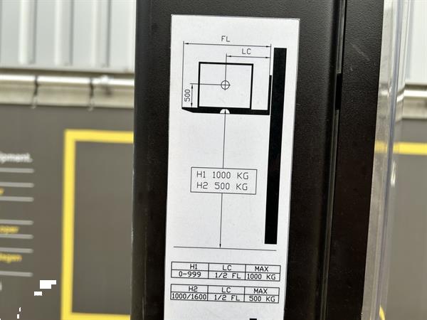 Grote foto vs 21536 elektrische stapelaar still 1500mm initiele lift 500 1000kg doe het zelf en verbouw hefwerktuigen