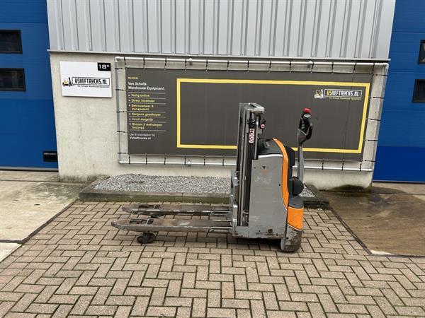 Grote foto vs 21537 elektrische stapelaar 1574mm initiele lift doe het zelf en verbouw hefwerktuigen