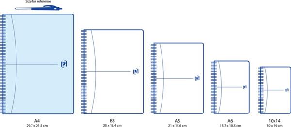 Grote foto oxford international meetingbook notitieboek a4 gelijnd 160 bladzijden diversen overige diversen