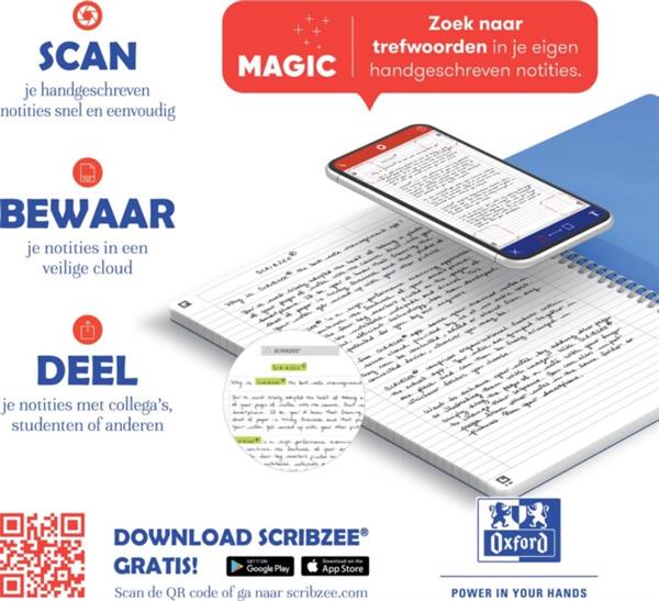 Grote foto oxford international meetingbook notitieboek a4 gelijnd 160 bladzijden zakelijke goederen kantoorartikelen