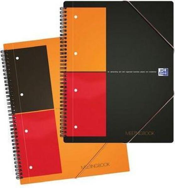 Grote foto oxford international meetingbook notitieboek a4 gelijnd 160 bladzijden zakelijke goederen kantoorartikelen