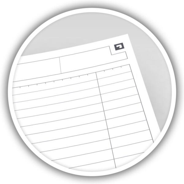 Grote foto oxford international meetingbook notitieboek a4 gelijnd 160 bladzijden zakelijke goederen kantoorartikelen
