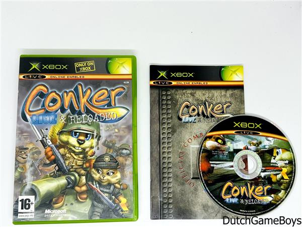 Grote foto xbox classic conker live reloaded spelcomputers games overige xbox games