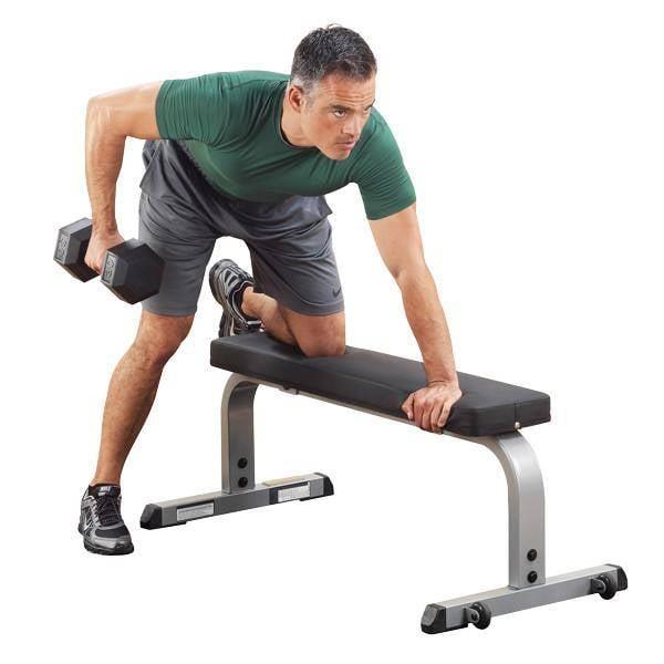 Grote foto body solid flat bench gfb350 sport en fitness fitness