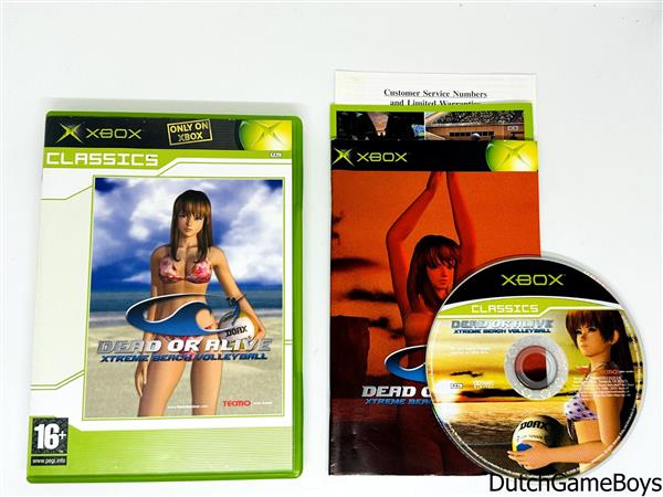 Grote foto xbox classic dead or alive xtreme beach volleyball spelcomputers games overige xbox games