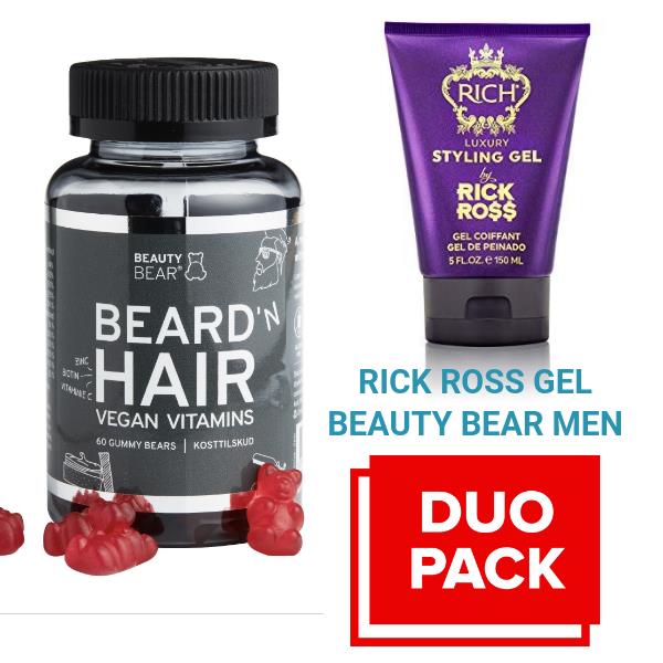 Grote foto beauty bear hair vitamines 60 gummies men rick ross gel kleding dames sieraden