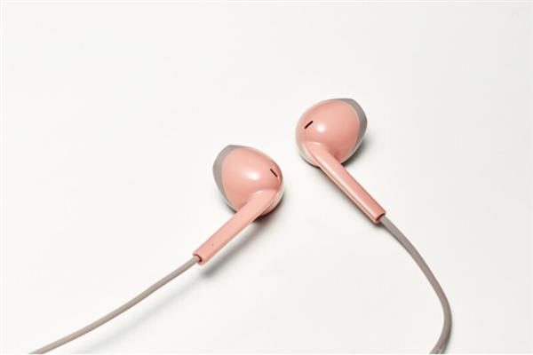 Grote foto jvc ha f19m pt e in ear roze taupe verpakking beschadigd audio tv en foto koptelefoons