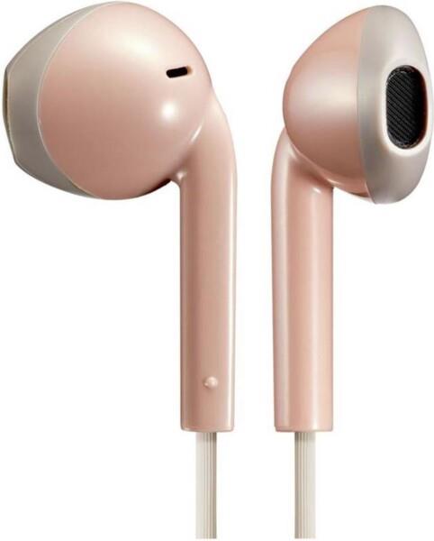 Grote foto jvc ha f19m pt e in ear roze taupe verpakking beschadigd audio tv en foto koptelefoons