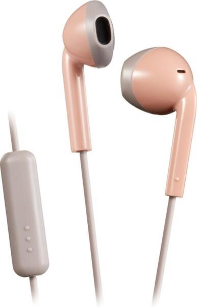 Grote foto jvc ha f19m pt e in ear roze taupe verpakking beschadigd audio tv en foto koptelefoons