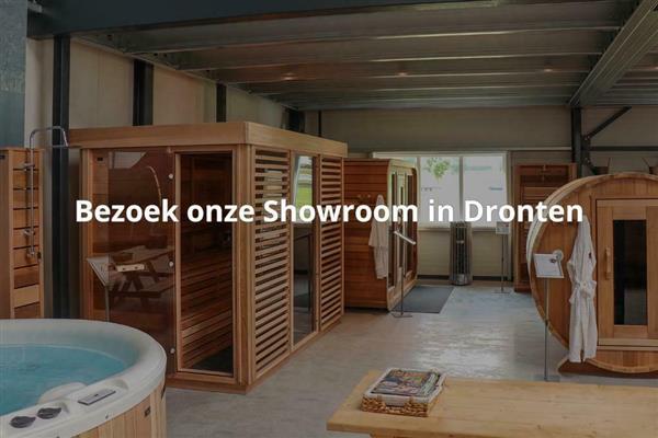 Grote foto hottub houtgestookt aanbieding tuin en terras zwembaden toebehoren