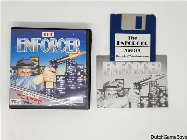 Grote foto amiga the enforcer spelcomputers games overige games