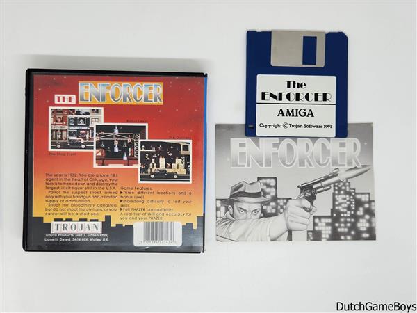 Grote foto amiga the enforcer spelcomputers games overige games