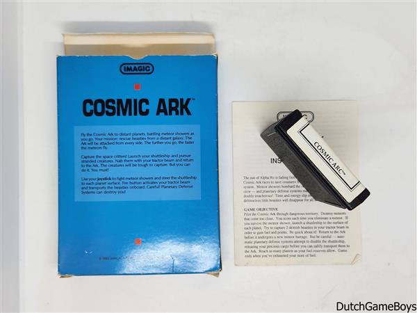 Grote foto atari 2600 imagic cosmic ark white label spelcomputers games overige games