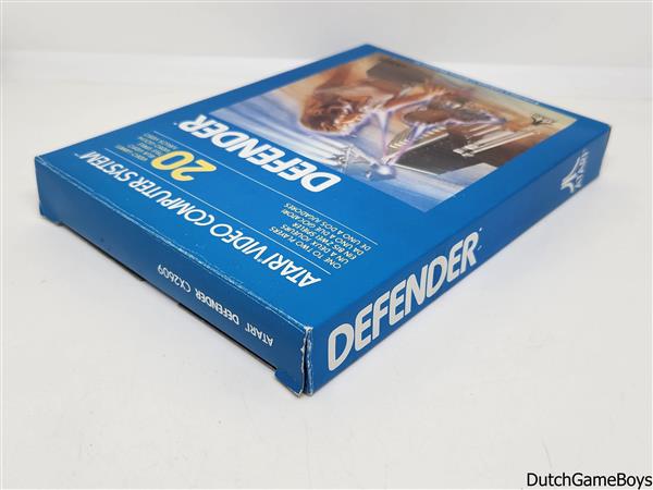 Grote foto atari 2600 game program 20 defender blue spelcomputers games overige games
