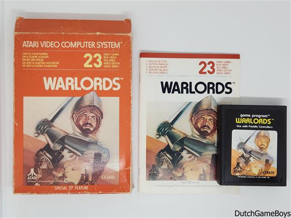Grote foto atari 2600 game program 23 warlords spelcomputers games overige games