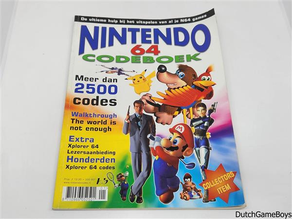 Grote foto game guide nintendo 64 codeboek spelcomputers games overige games