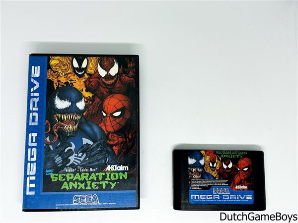 Grote foto sega megadrive venom spider man separation anxiety spelcomputers games overige games