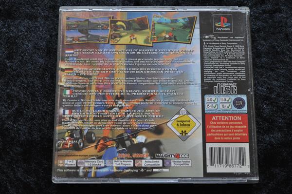 Grote foto ctr crash team racing playstation 1 ps1 spelcomputers games overige playstation games