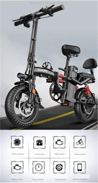 Grote foto clinio elektrische vouwfiets 2023 model fietsen en brommers elektrische fietsen