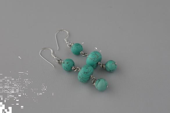 Grote foto howliet oorhanger sterling zilver sieraden tassen en uiterlijk oorbellen