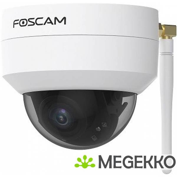 Grote foto foscam d4z w 4mp dual band wifi ptz dome camera wit audio tv en foto professionele video apparatuur