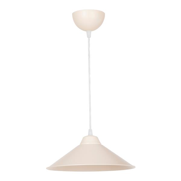 Grote foto lux.pro hanglamp hereford e27 wit en creme huis en inrichting overige