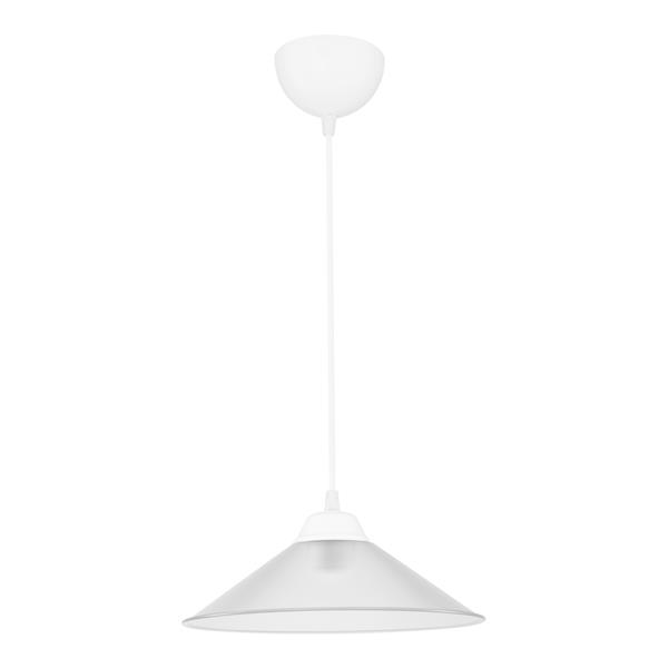 Grote foto lux.pro hanglamp hereford e27 wit en transparant huis en inrichting overige