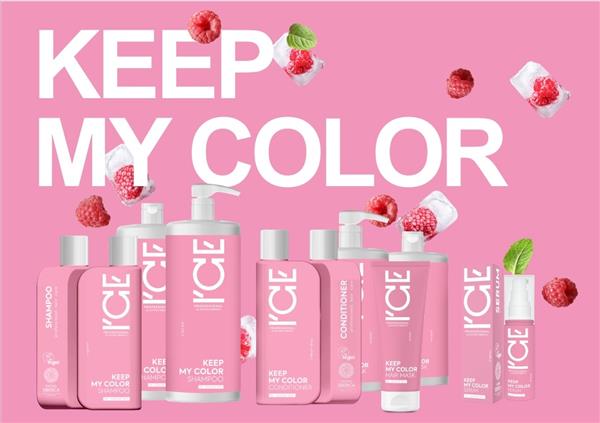 Grote foto ice professional duo pack keep my color shampoo conditioner kleding dames sieraden