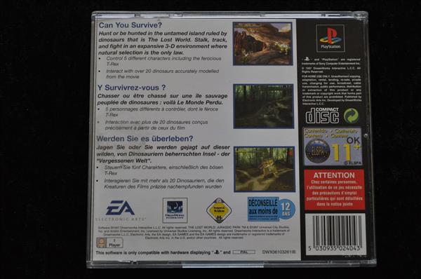 Grote foto jurassic park the lost world classics playstation 1 ps1 spelcomputers games overige playstation games