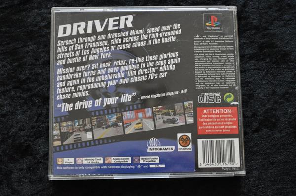 Grote foto driver playstation 1 ps1 best of infogrames spelcomputers games overige playstation games