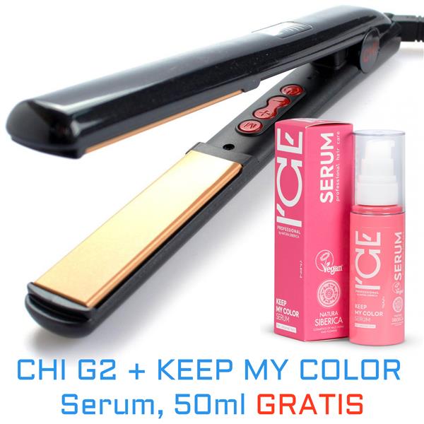 Grote foto chi g2 keramische stijltang keep my color serum 50ml kleding dames sieraden