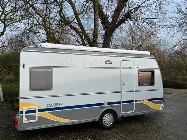 Grote foto caravan dethleffs eh3 camper 450 db caravans en kamperen caravans