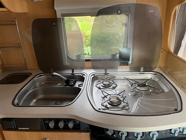 Grote foto caravan dethleffs eh3 camper 450 db caravans en kamperen caravans