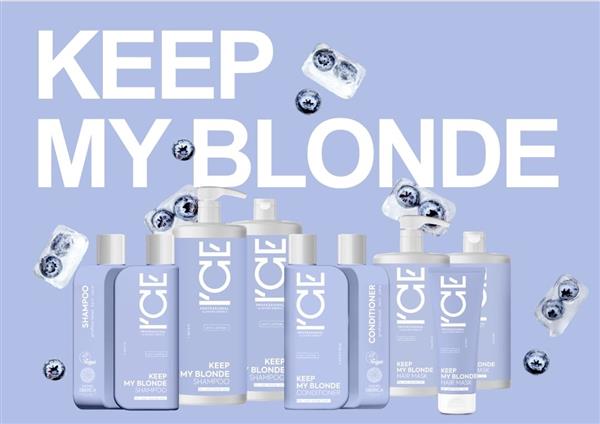 Grote foto ice professional keep my blonde shampoo 250ml kleding dames sieraden