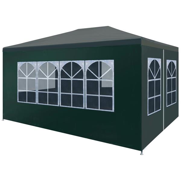 Grote foto vidaxl partytent 3x4 m groen tuin en terras overige tuin en terras