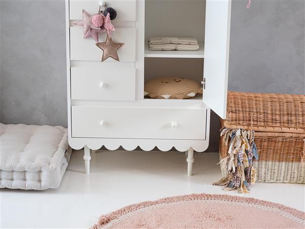 Grote foto commode babushka white white kinderen en baby complete kinderkamers