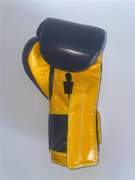 Grote foto fairtex bgv9 heavy hitter s blue yellow 14oz sport en fitness overige sport en fitness