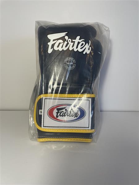 Grote foto fairtex bgv9 heavy hitter s blue yellow 14oz sport en fitness overige sport en fitness