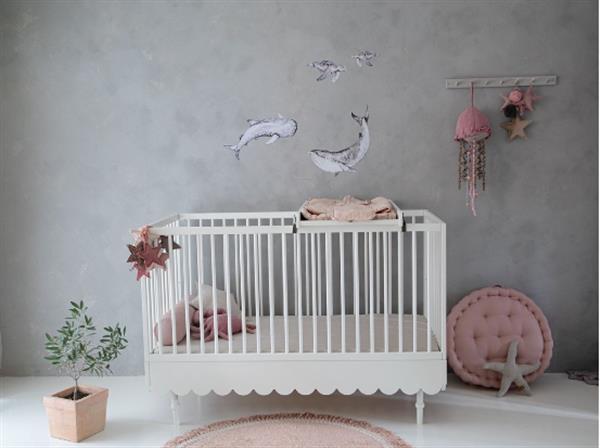 Grote foto ledikant peuterbed babushka white 70x140cm white kinderen en baby complete kinderkamers