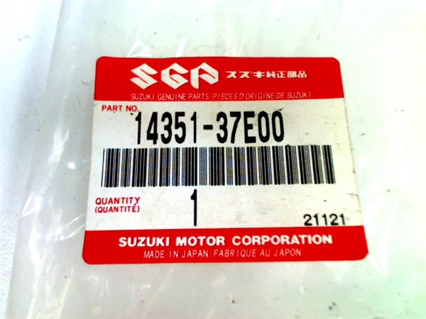 Grote foto suzuki rm 250 1996 1998 0933 uitlaat demper 14351 37e00 motoren overige accessoires