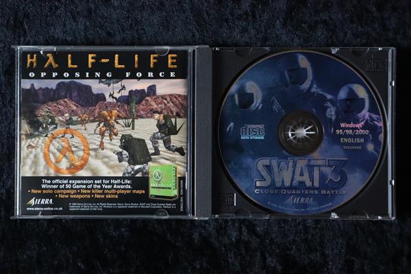 Grote foto swat 3 close quarters battle pc game manual spelcomputers games overige games