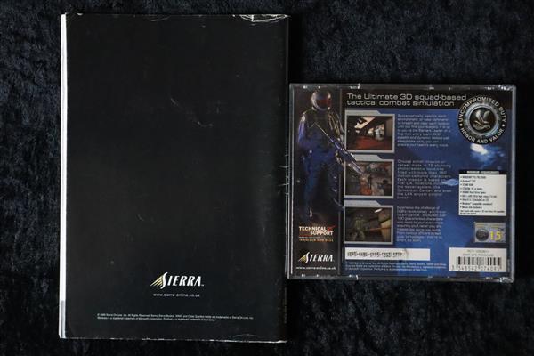 Grote foto swat 3 close quarters battle pc game manual spelcomputers games overige games