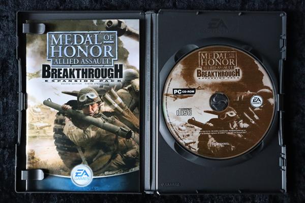 Grote foto medal of honor allied assault breakthrough pc game spelcomputers games pc