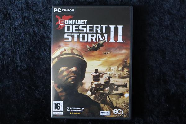 Grote foto conflict desert storm ii pc game spelcomputers games pc