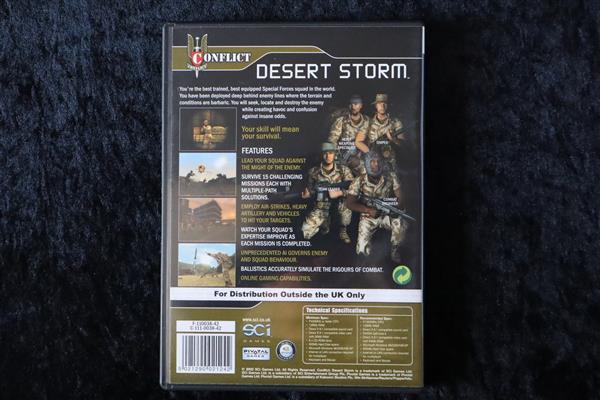 Grote foto conflict desert storm pc game spelcomputers games pc