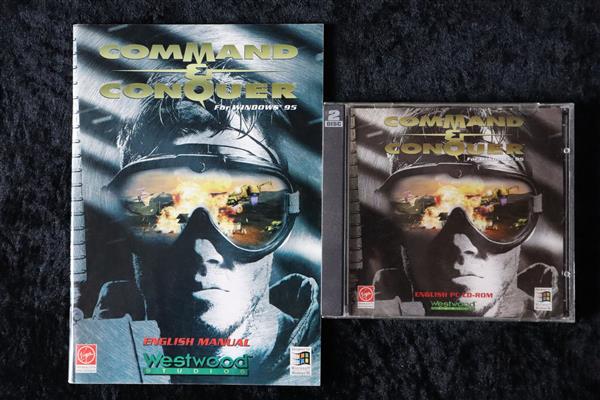 Grote foto command conquer for windows 95 pc game manual spelcomputers games overige games