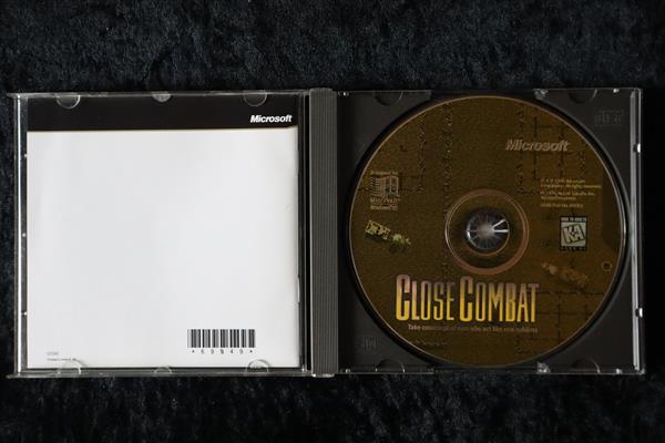 Grote foto microsoft close combat pc game manual spelcomputers games overige games